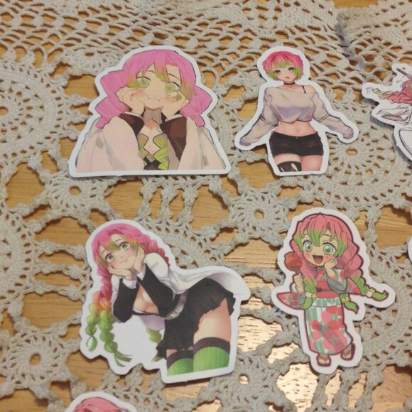 Mature  Anime Stickers for cellphone, hydration bottles, Kanroji - Picture 4 of 7